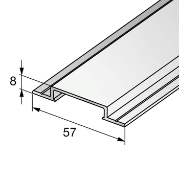 MFT-PHCL Профиль 57x8 6 м