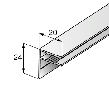 MFT-F Профиль HILTI 20x24x4 мм