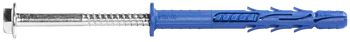 Рамный фасадный дюбель с шурупом с шестигранной головкой в покрытии DP KL 101 Rawlplug
