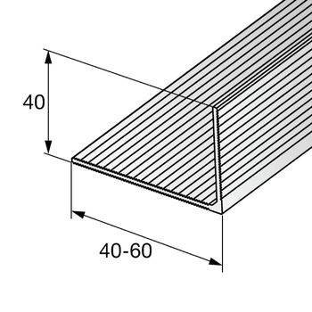 MFT-L Профиль 60x38x1,8 6 м